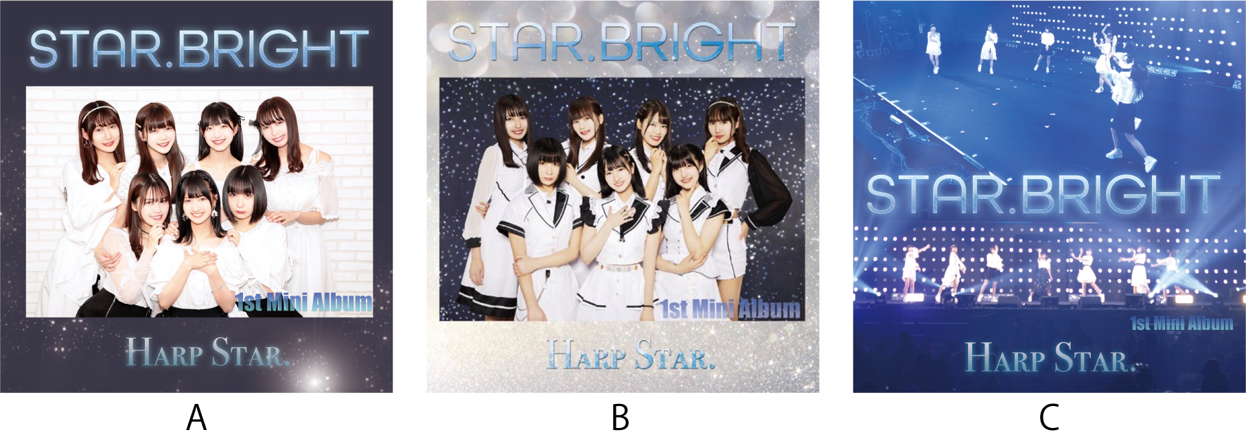 ハープスター.ミニアルバム『STAR. BRIGHT』